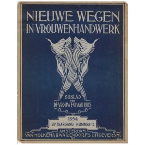 Tijdschrift: Nieuwe wegen in Vrouwenhandwerk 1934-12