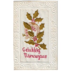 Oude kaart Gelukkig Nieuwjaar (3)