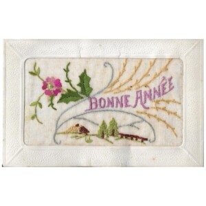 Oude kaart Bonne Année (2)