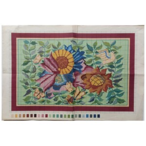 Oud patroon: Bloemen