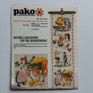 Patroon: Schellekoord op de boerderij