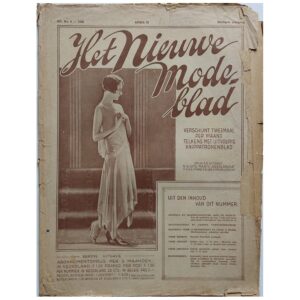 Tijdschrift: Het Nieuwe Modeblad 1930 nr.8