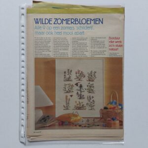 Patronen: Nederlandse wilde zomerbloeiers